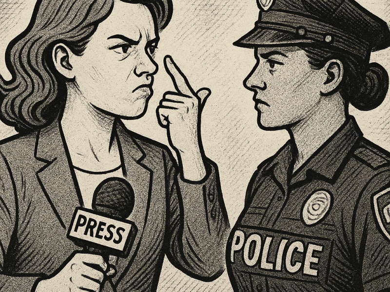 When Journalists Ignore Dispersal&nbsp;Orders